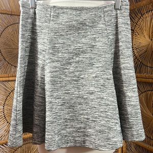 Like new medium Gap salt and pepper mini skirt.  Cotton blend. Stretchy fabric